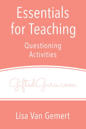 Essentials for Teaching – Questioning Activities