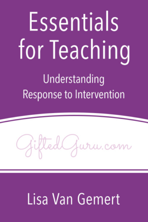 Essentials for Teaching – Understanding Response to Intervention