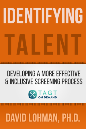 Identifying Talent – Developing a More Effective and Inclusive Screening Process